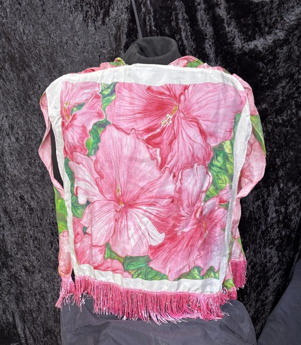 Very short Hibiscus kimono - Image 2
