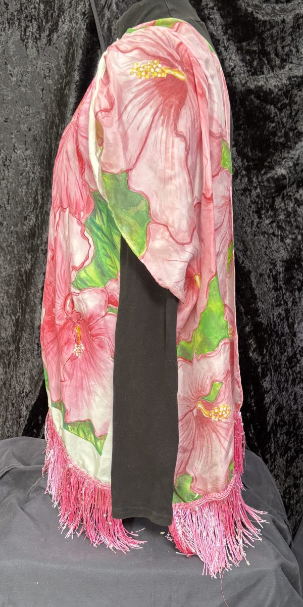 Very short Hibiscus kimono - Image 3