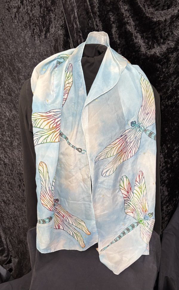 Dragonfly scarf