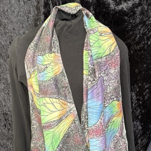 Rainbow butterfly wings